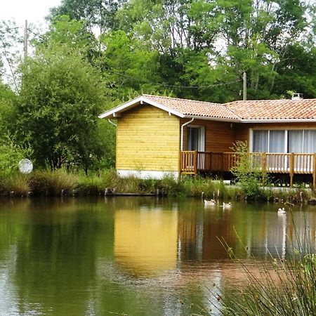 Chalet " Cote Lac " Castets Exteriör bild