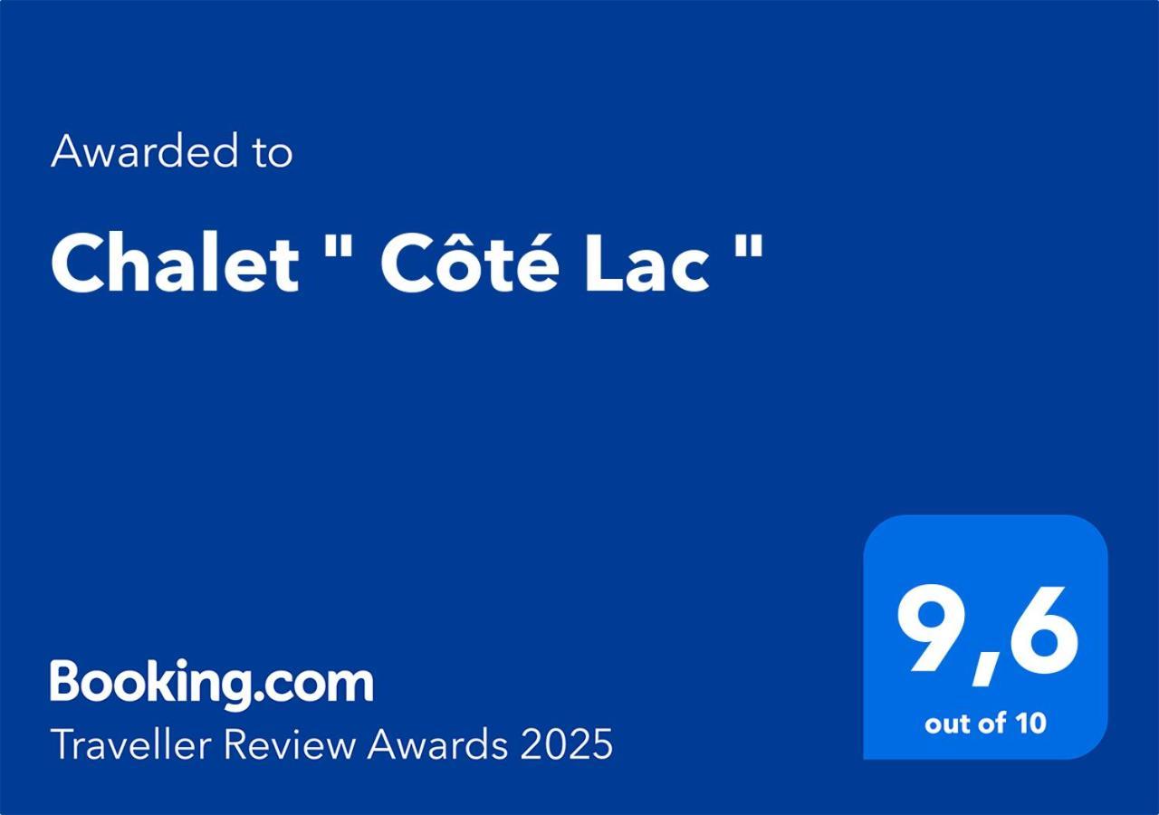 Chalet " Cote Lac " Castets Exteriör bild