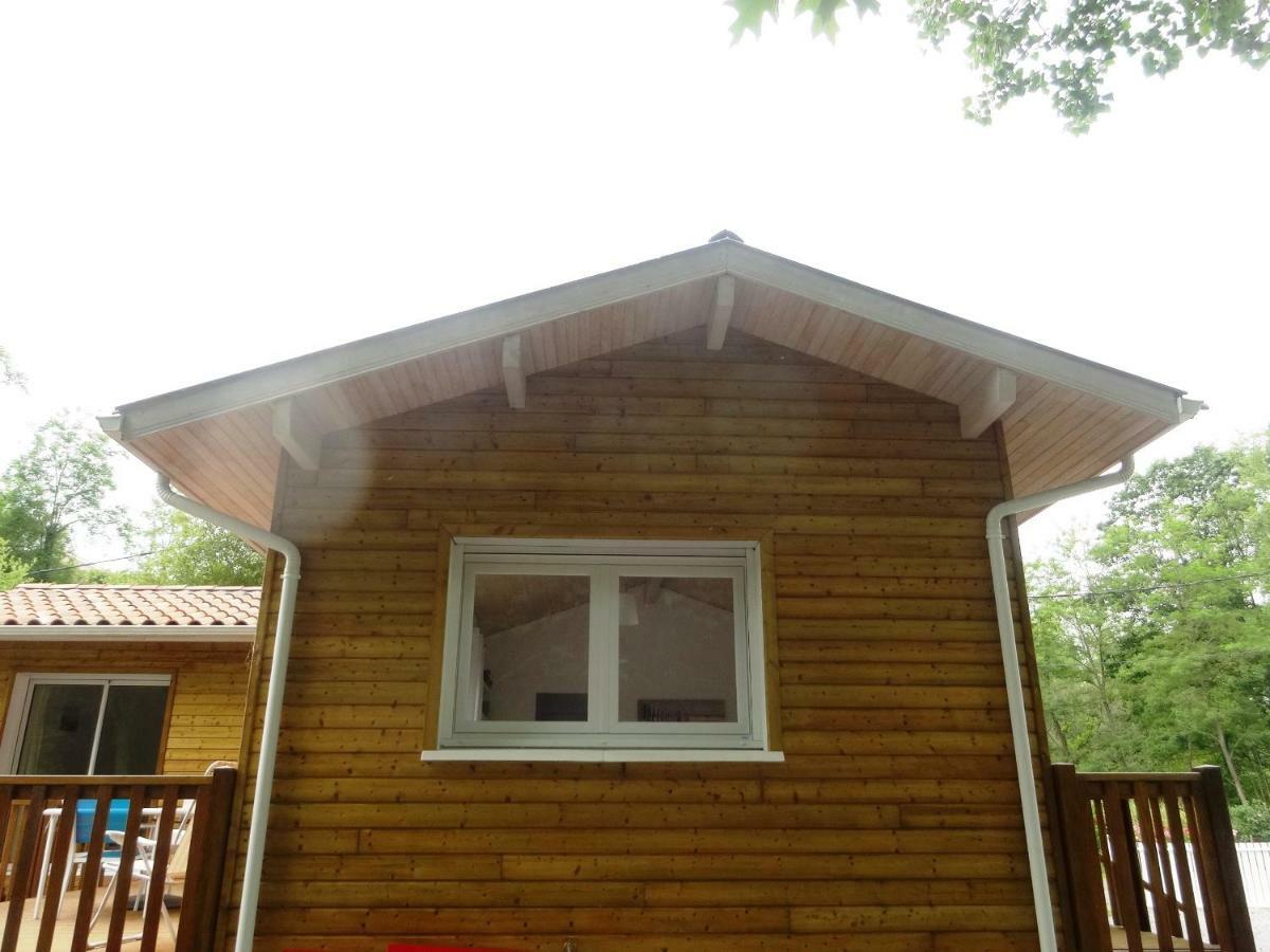 Chalet " Cote Lac " Castets Exteriör bild