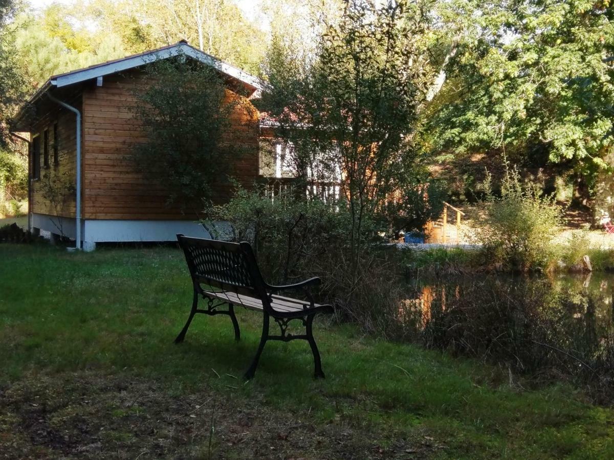 Chalet " Cote Lac " Castets Exteriör bild